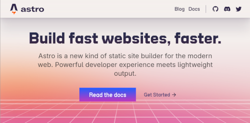 Astro - build fast websites, faster